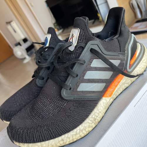 Adidas x NASA Ultra Boost 20 running shoes, black, size 44.5