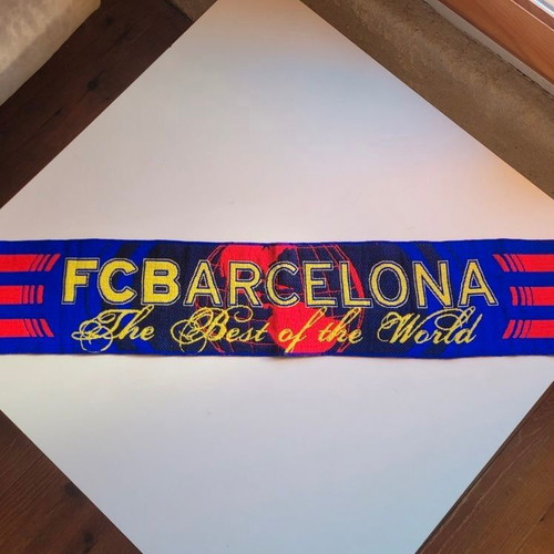Barcelona κασκόλ σαν καινούργιο γνήσιο προϊόν
