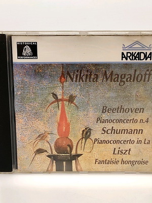 Nikita Magaloff Beethoven, Schumann, Liszt CD σε πολύ καλή κατάσταση, κλασική μουσική