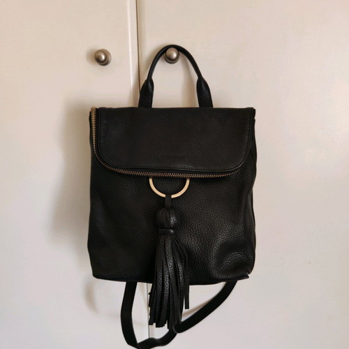 Whistles Verity Mini Backpack like new, black
