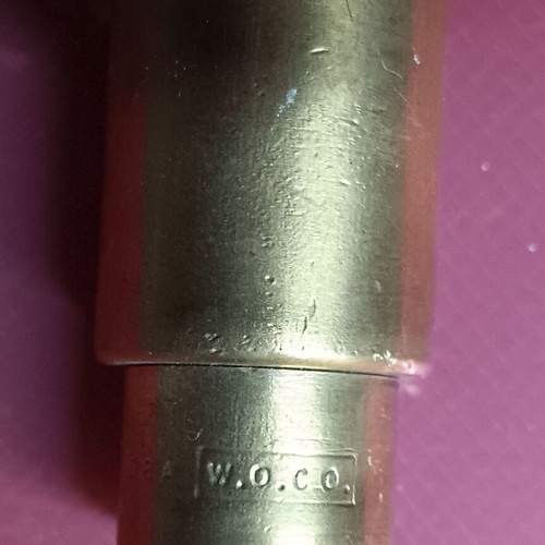 Military brass spyglass used, collectible