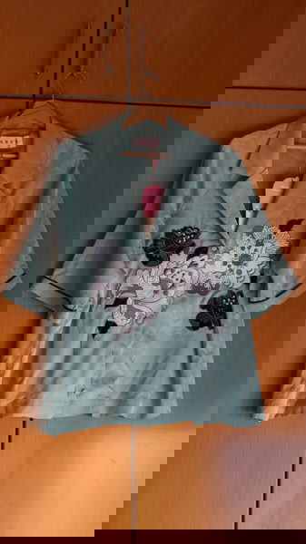 EVIANA SHIRT- KARAVAN [ONE SIZE]
