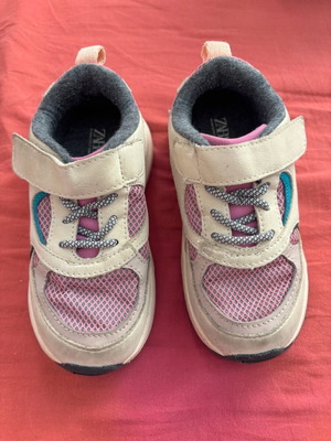 Zara kids' sneakers used, colorful, size 25