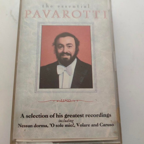 The Essential Pavarotti cassette tape like new, Decca 1991