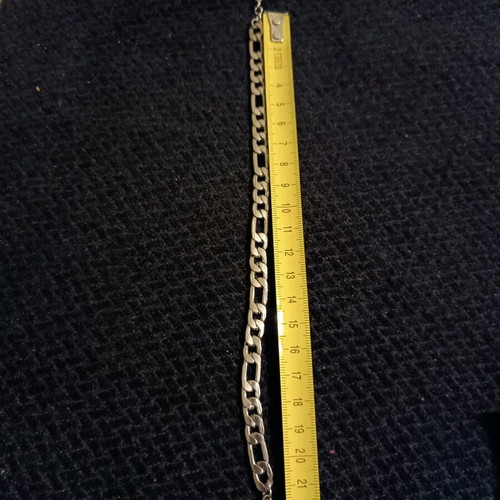 Steel anklet 21cm like new