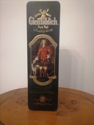 Μεταλλικό κουτί συλλεκτικό παλιό Glenfiddich