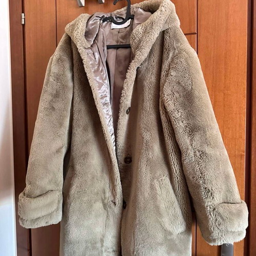 Asos oversized beige women's coat like new size 36