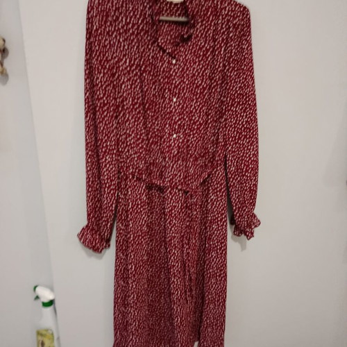 Bordeaux dress light long-sleeve from Australia like new