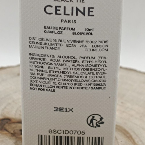 Celine Black Tie 10ml miniature perfume