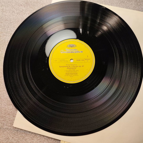 Schumann Symphony No. 3 Rhenish LP used, classical music