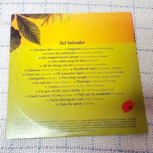 Sal Salvador Jazz Collection CD used