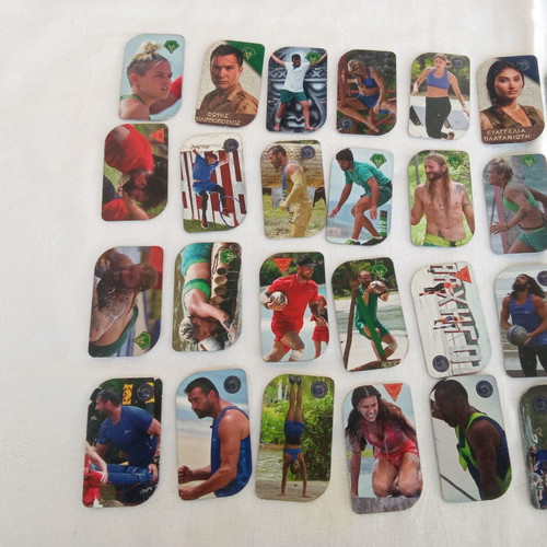 Reality Nomads metal tags set of 36 collectible