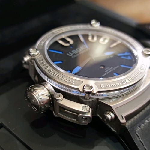 U-Boat U1001 Titanium Diver Watch 1000M Limited Edition 300 pcs like new