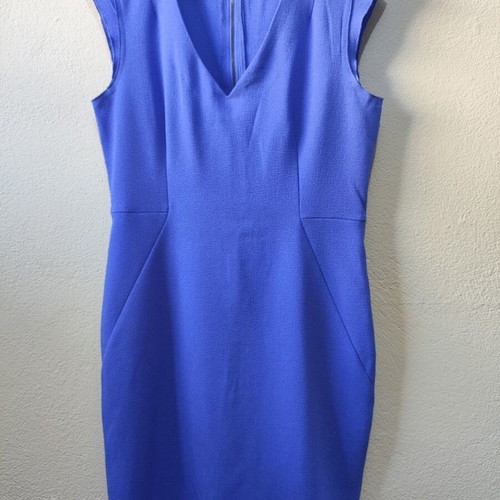 H&M sleeveless midi dress No44, blue