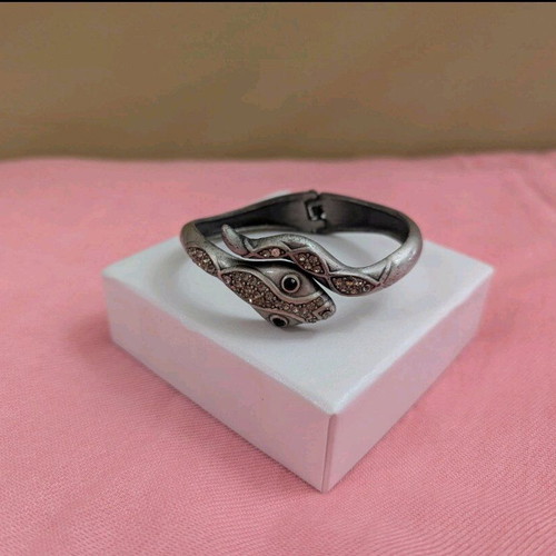 Snake bracelet used, silver vintage style