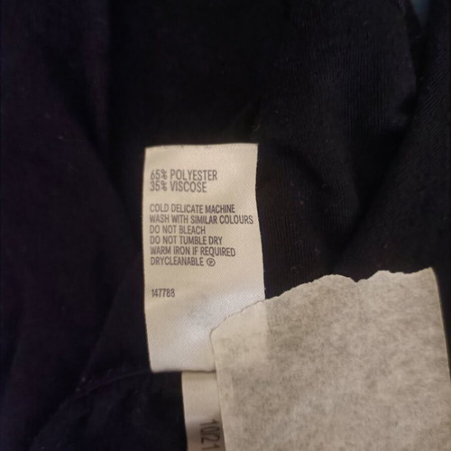 Anko women's black short-sleeve blouse size 18