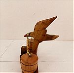  Σουβενίρ από Ξύλο Ελιάς Αλατοπιπεριέρα Εποχής 1970