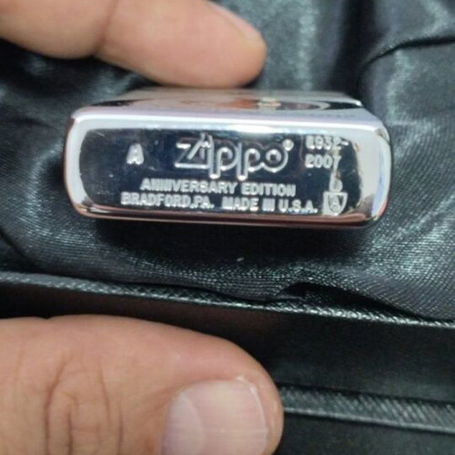 Zippo lighter 75 years 1932-2007 new