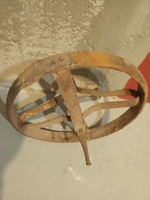 Wheel from 1880 used with rivets pritsinotos