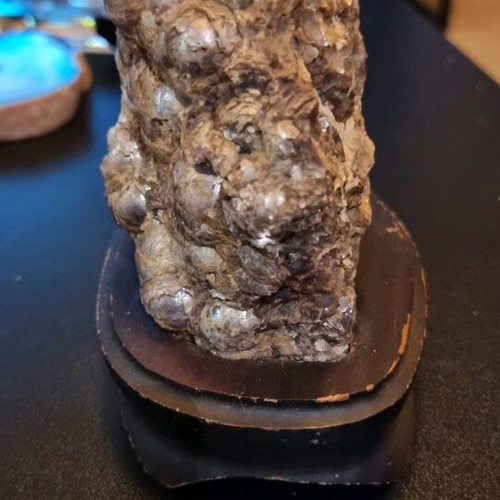 Mineral like new, 1.183 kg, with quartz and pyrite