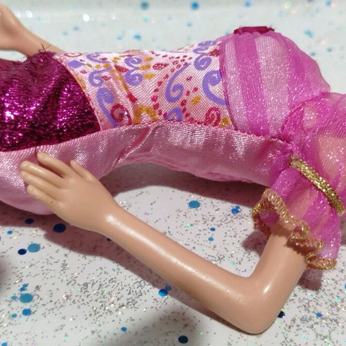 Barbie and the Three Musketeers Corine doll used with flaws