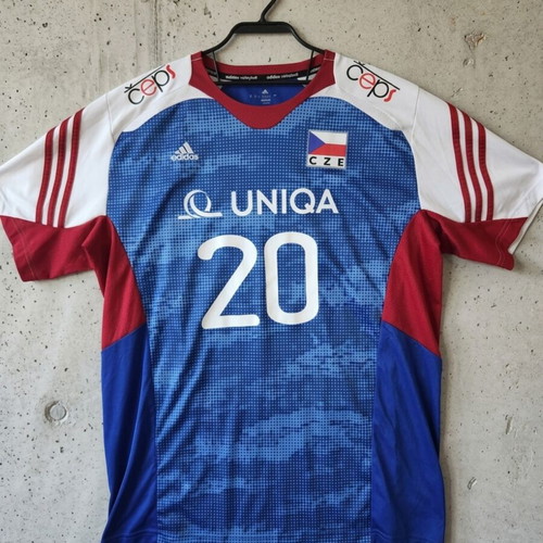 Adidas Volleyball Jersey Czech Republic #20 Sobotka XL/L like new