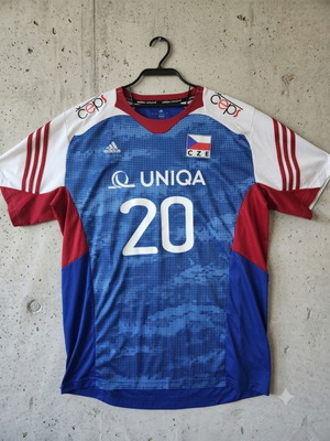 Adidas Volleyball Jersey Czech Republic #20 Sobotka XL/L like new