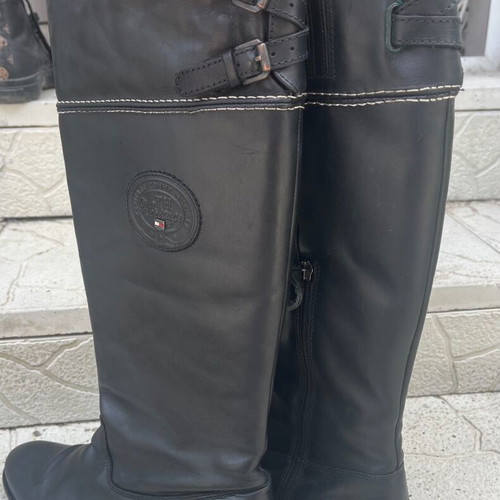 Tommy Hilfiger women's boots like new, dark blue, size 39