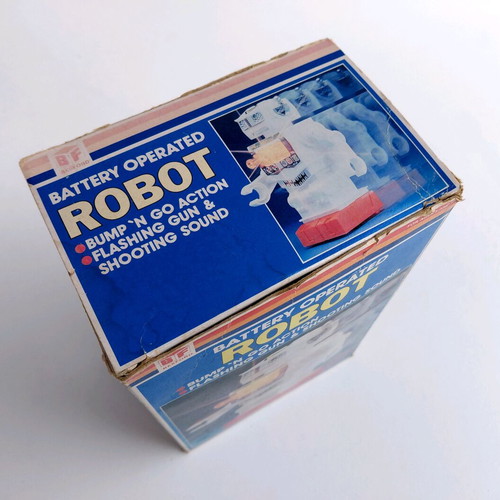 Besford Robot new from 70s-80s decade, functional sounds and lights