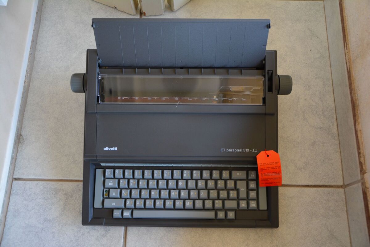 Olivetti ET Personal 510-II electronic… - € 110,00 - Vendora.cy