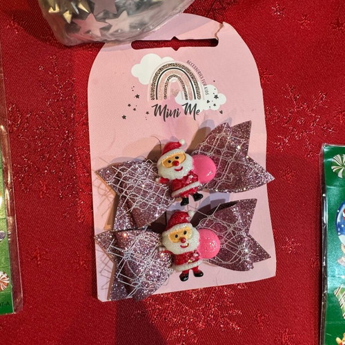 Christmas assorted items new with Santa Claus costume set
