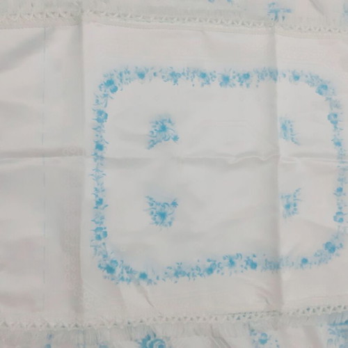 Satin quilt set with figure design, new, Spain, 200x240cm