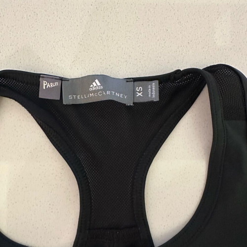 Adidas by Stella McCartney sleeveless top XS black like new