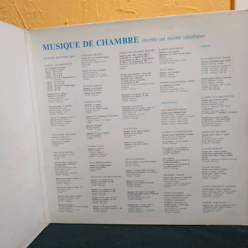 Schubert Quatuor La jeune et la mort 33 RPM vinyl record like new, classical