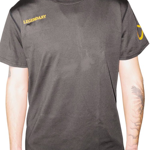 Legendary T-shirt black, new, 85% polyester 15% spandex