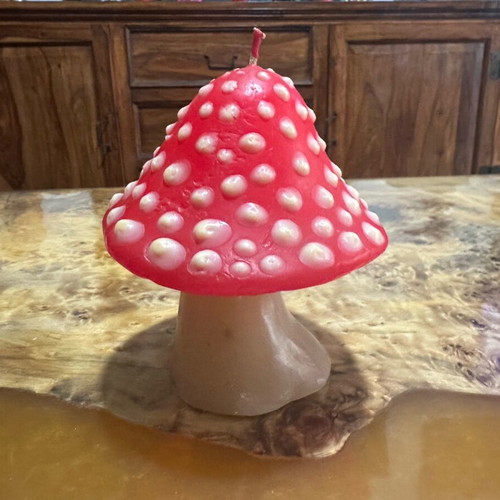 Decorative candles new mushroom-shaped colorful