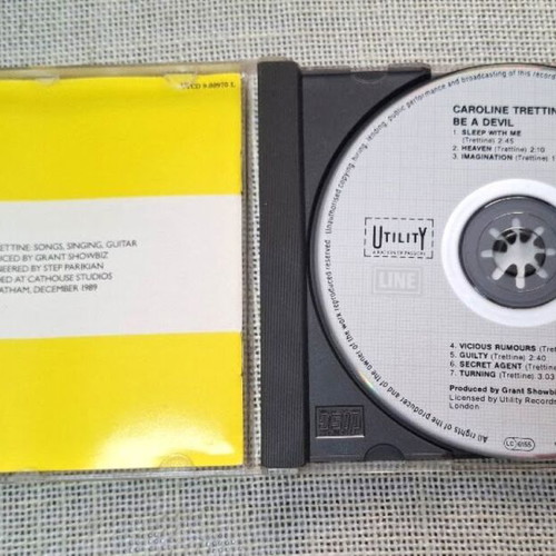 Caroline Trettine Be A Devil CD mini-album, rock
