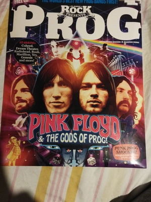 Classic Rock Presents Prog #1 magazine like new with CD