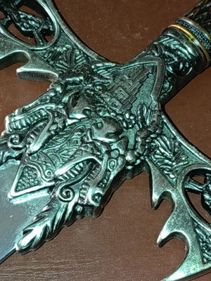 Decorative Gothic Sword stainless, like new