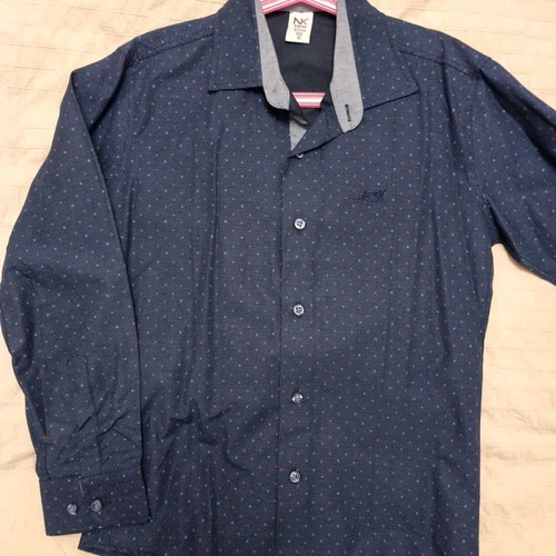 H&M boys' suit used for 10 years old, black, set with shirt