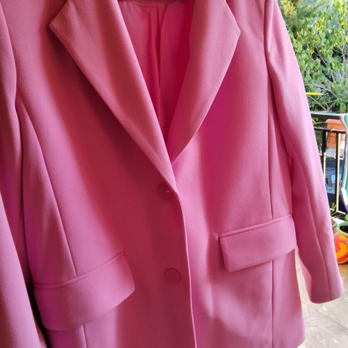 Blazer jacket bright pink small-medium size new