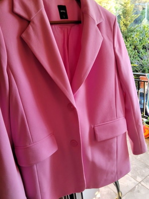 Σακάκι blazer έντονο ροζ small-medium αφόρετο