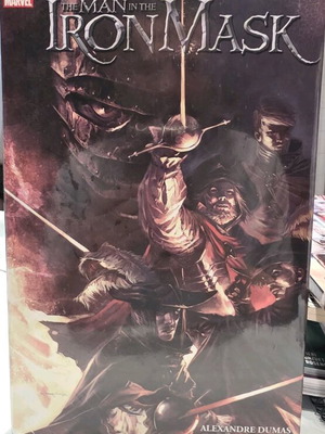 THE MAN IN THE IRON MASK  MARVEL HARDCOVER