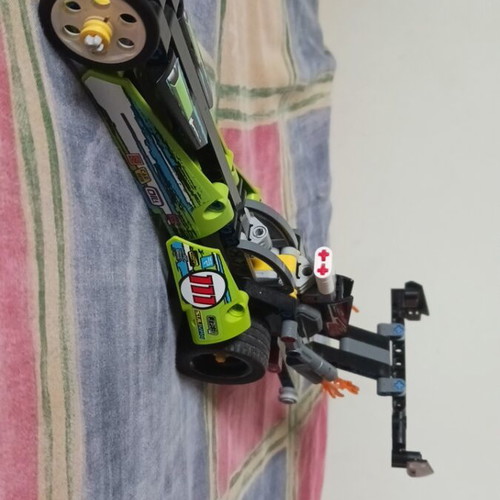 Lego Technic 42103 wind-up dragster car like new