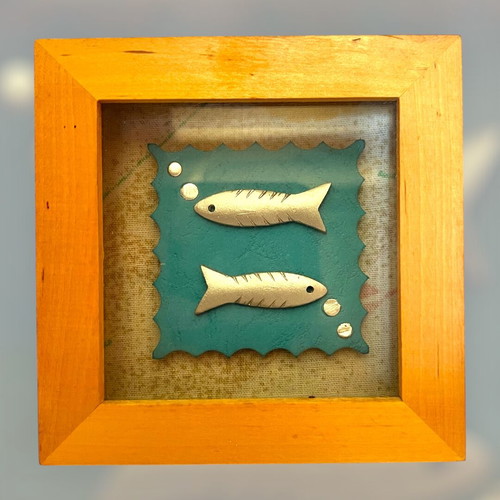 Handmade Sea-Themed Frames Set of 3