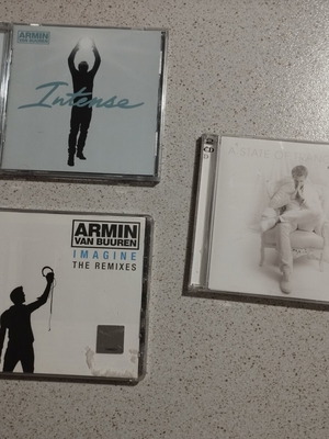 Armin Van Buuren 3 CD set: Intense, Imagine the Remixes, A State of Trance