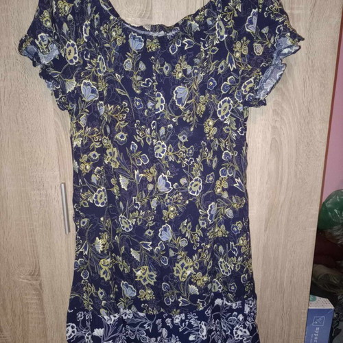 Floral dress like new, multicolored, size L