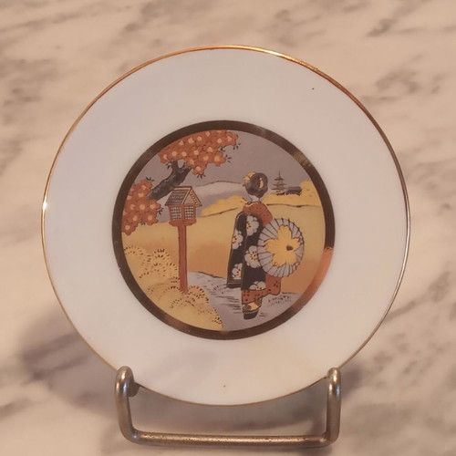 Studio Hibino set of 3 collectible Japanese plates new
