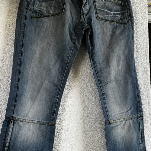 BSB cropped blue denim jeans, size M 38 10