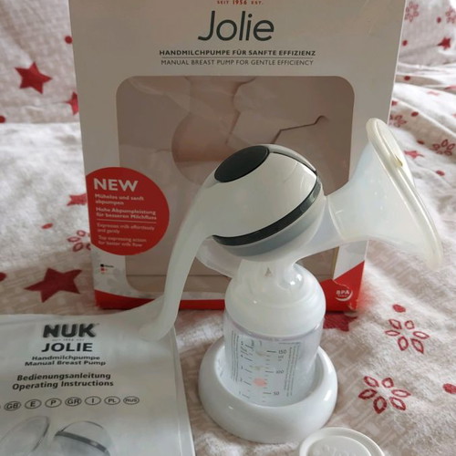 NUK Jolie manual breast pump used